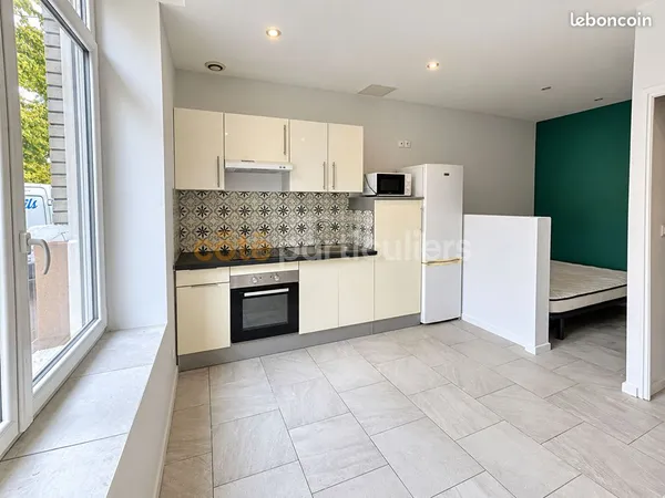 Studio 1 pièce 19 m²