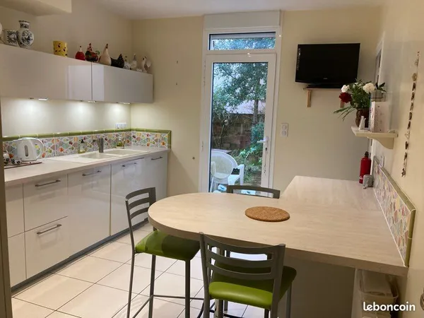 Maison T5 plain-pied jardin