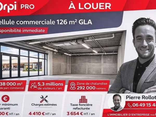 Local commercial 126 m²