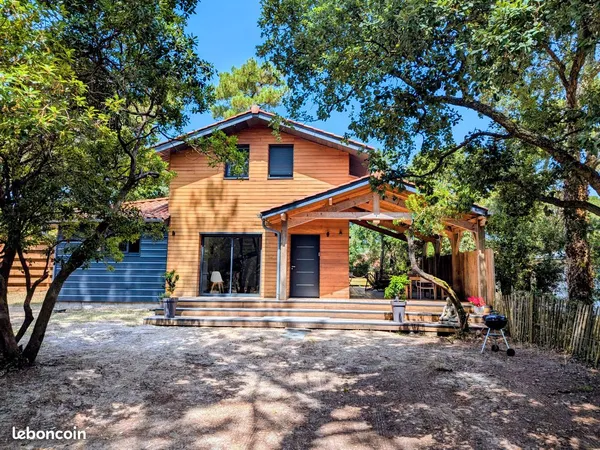Maison bois 2019, 126 m², terrasse 70 m² , Labenne