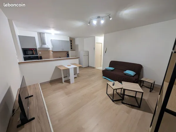 Appartement T2 48m² meublé