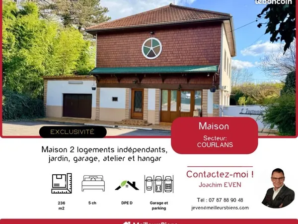 Maison 9 pièces 236 m²