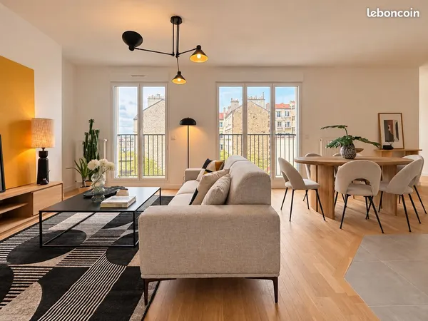 Vente appartement T4 dernier étage avec terrasse jardin rooftop
