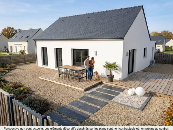 Maison 3 pièces 73 m²