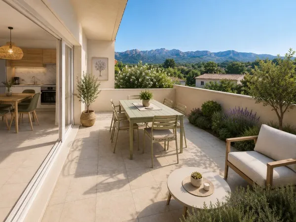 Le confort du neuf au coeur des Alpes ! T4 de 102 m² avec balcon et parking