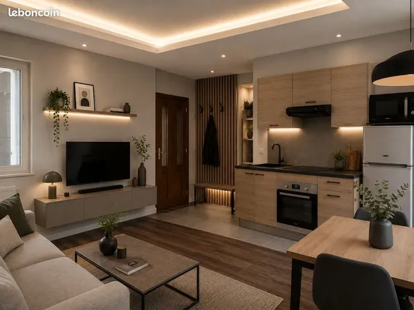 Appartement 2 pièces 40 m²