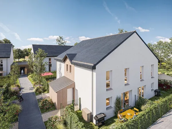 A vendre T3 avec balcon au coeur du Bourg de Pellouailles les Vignes