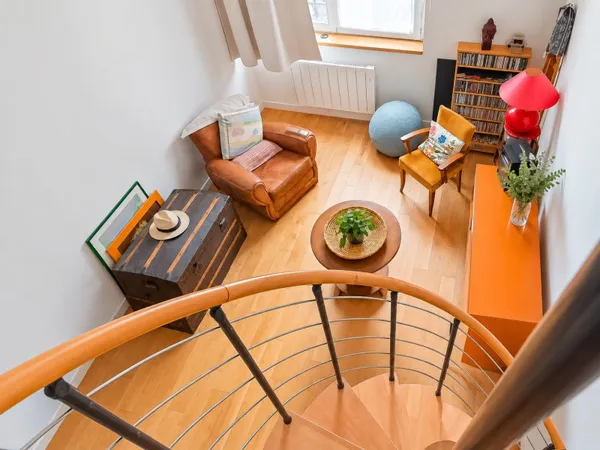 Appartement 2p 40m2 25m2 +15m2 en mezzanine