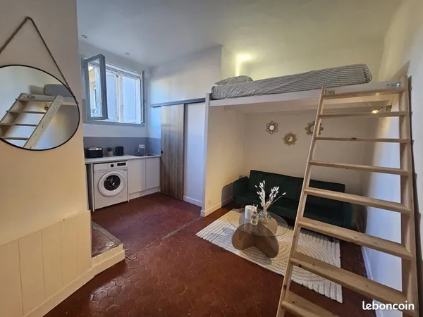 Location studio meublé