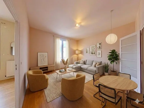 Appartement 2 pièces 44 m²