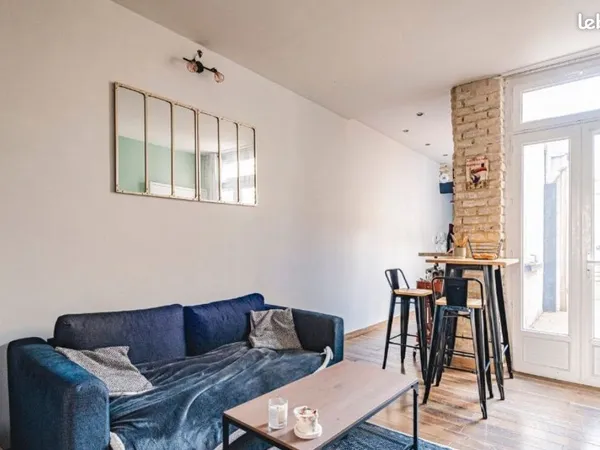 Appartement 39 m² avec terrasse de 14 m² et cave privative