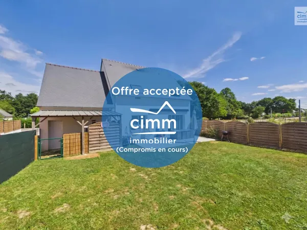 Maison de 105 m² sur un terrain de 445 m²