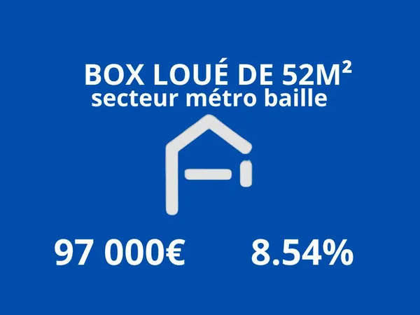 Parking/box 52 m² MARSEILLE