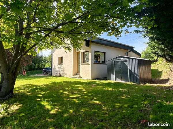 Chalet meuble 3 chambres et terrain