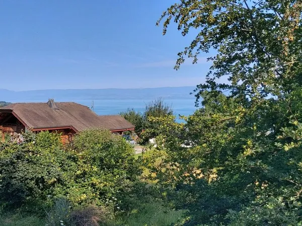 Mobilhome vue Lac Léman