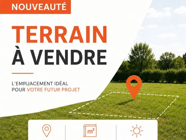 Terrain 3060 m² Chéreng