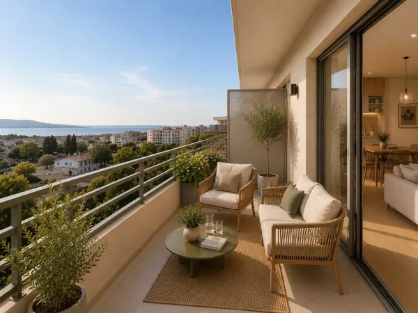 MARSEILLE 08 - T2 DE 50M² À 2 PAS DES PLAGES ET DU PARC BORÉLY