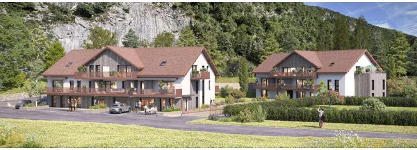Appartement de 3 pièces en rez-de-jardin Rive du lac -Duingt