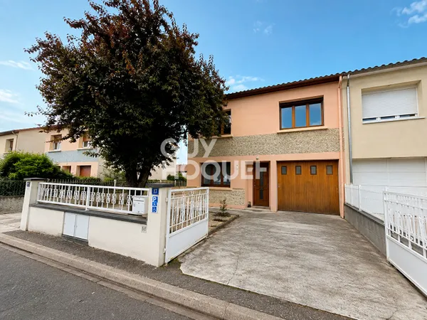 AULNAT- Maison 104 m2, garage et terrasse