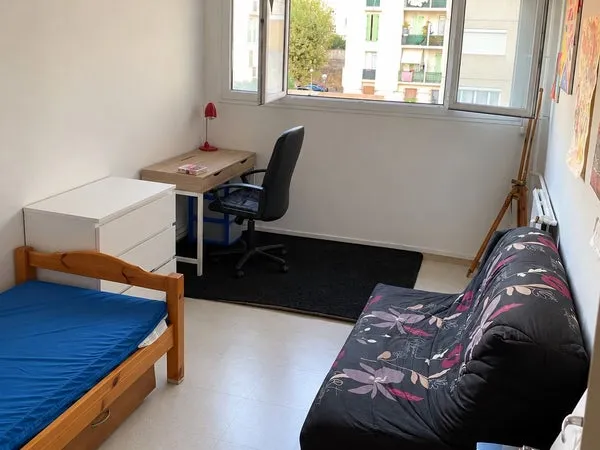Collocation, grande chambre,  appartement 95m2