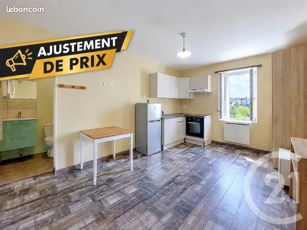 Studio 1 pièce 18 m²