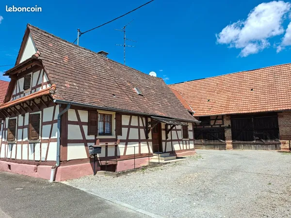 Vends maison à colombages
