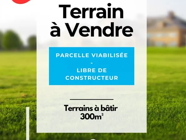 Terrain 305 m²