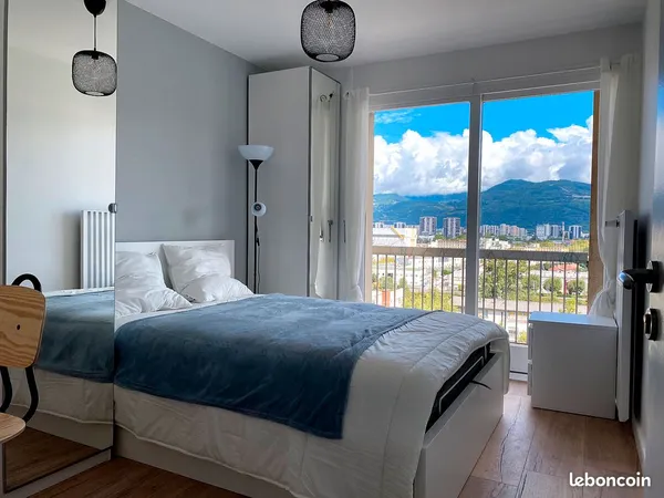 Chambre meublée dans une superbe colocation entièrement rénovée - Grenoble