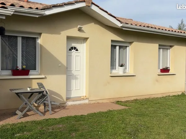 Maison T4 de 90 m² avec garage et jardin clos