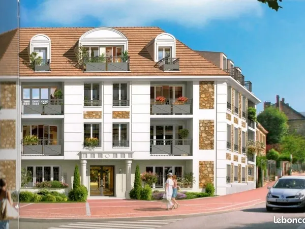 Appart RDC 2/3 pièces, 62m², terrasse + jardin, St. Cyr l'Ecole