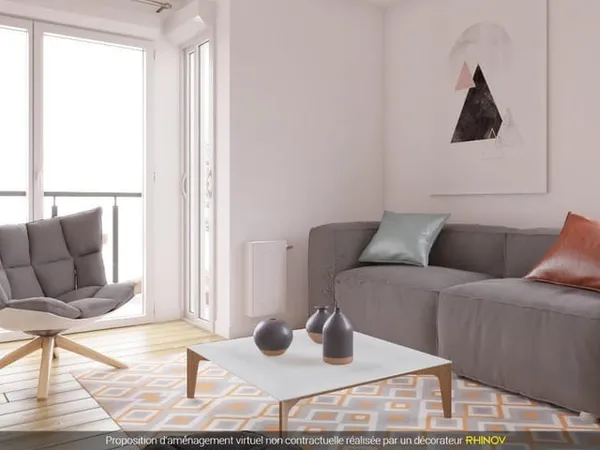 Appartement 3 pièces 64 m²