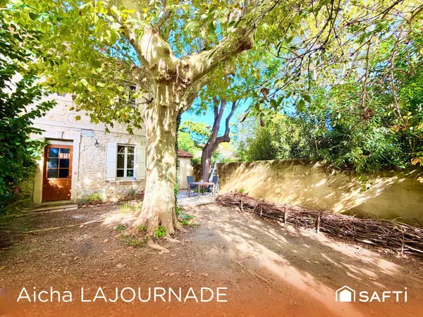 Maison de 75m2, 2 chambres, jardin!