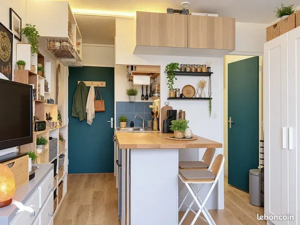 Appartement 1 pièce 15 m²