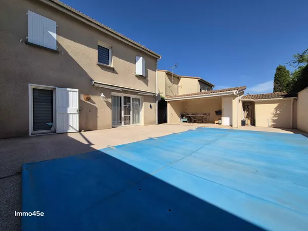 PORTES LES VALENCE - Maison T4 avec piscine