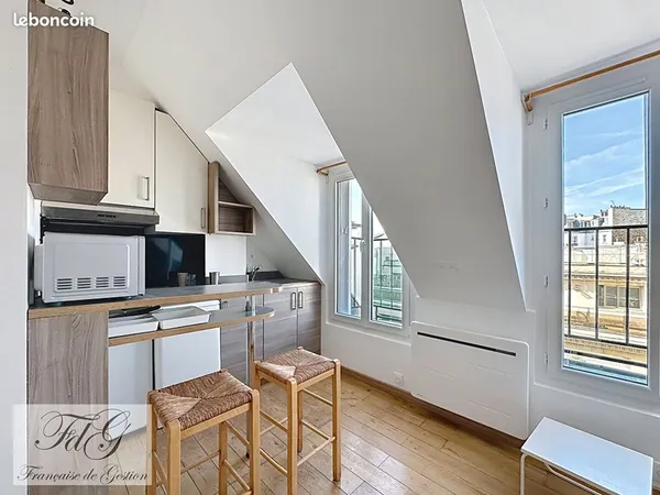 Studio 1 pièce 15 m²