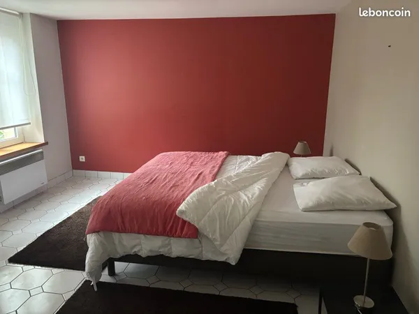Grand studio meublé de 33 m² disponible immédiatement