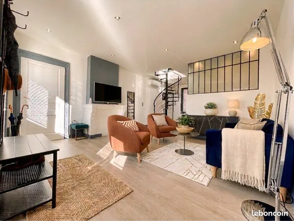 Superbe duplex 117m² avec terrasse tropézienne