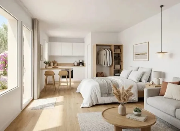 Appartement 1 pièce 23 m²