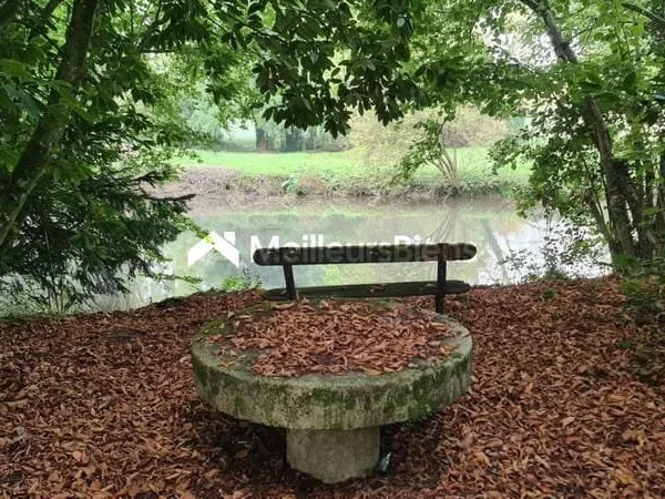 ?️ Terrain de loisirs exceptionnel - 4,4 hectares - Étangs, bois & ruisseau ? Croissanville (14) -