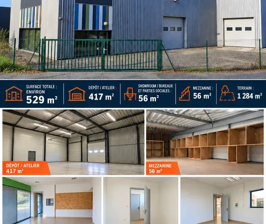 Location local d activite 473m²