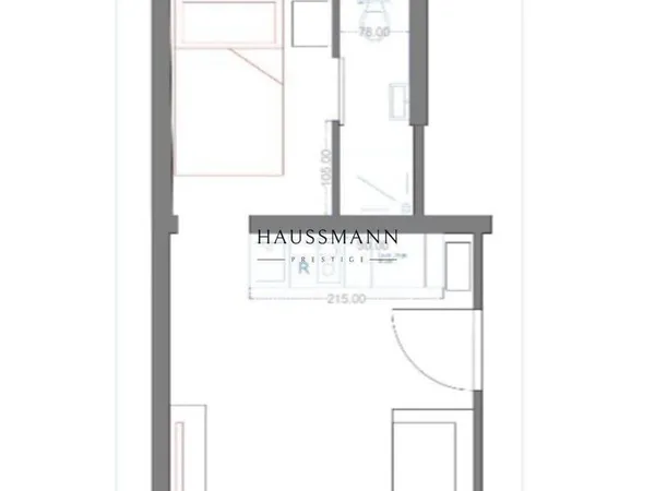 Appartement 1 pièce 19 m²
