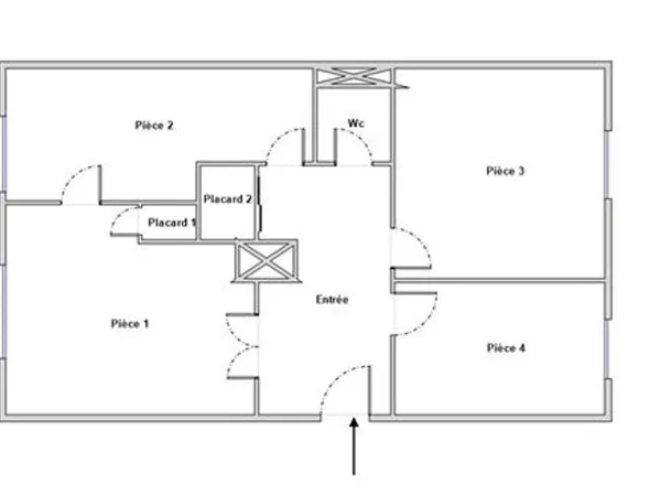 Appartement 4 pièces 71 m²