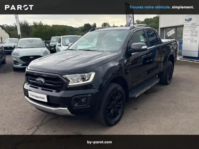 Ford Ranger pick-up 2.0 ecoblue 213ch stop&amp;start super cab wildtrak e-4wd bva10 — photo 1