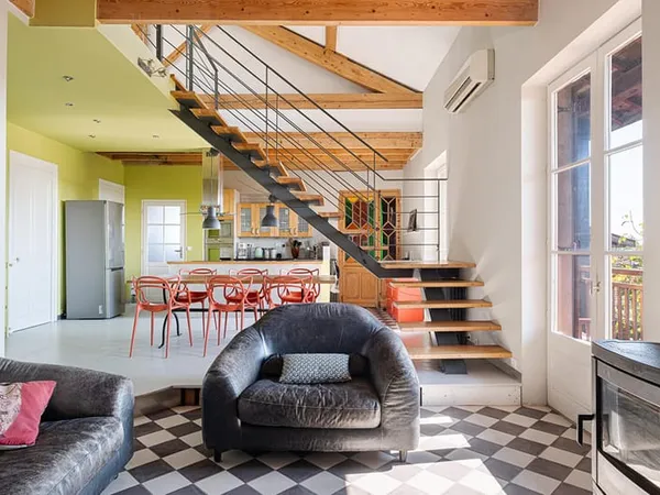 Maison de caractère à l'esprit loft, un lieu de vie singulier et inspirant