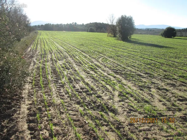Terrains agricoles bio irrigables