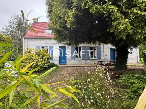 Maison individuelle , habitation typique du marais