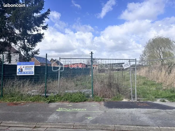 Terrain 1 614 m² Wallers