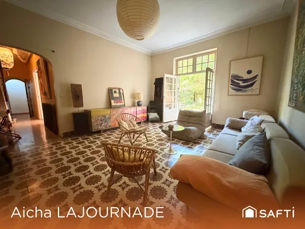 Maison de 136m2, jardin 300m2, Garage 26m2!