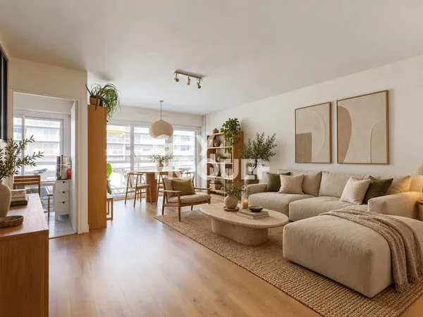 75015 - 3 PIÉCES 63,5 M² - BALCON - ÉTAGE ÉLEVÉ - VUE DÉGAGÉE - PARKING