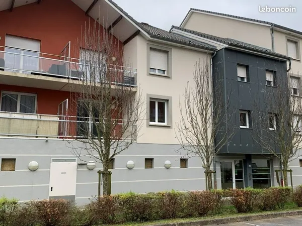 Appartement 71m², 2 chambres et 2 parkings